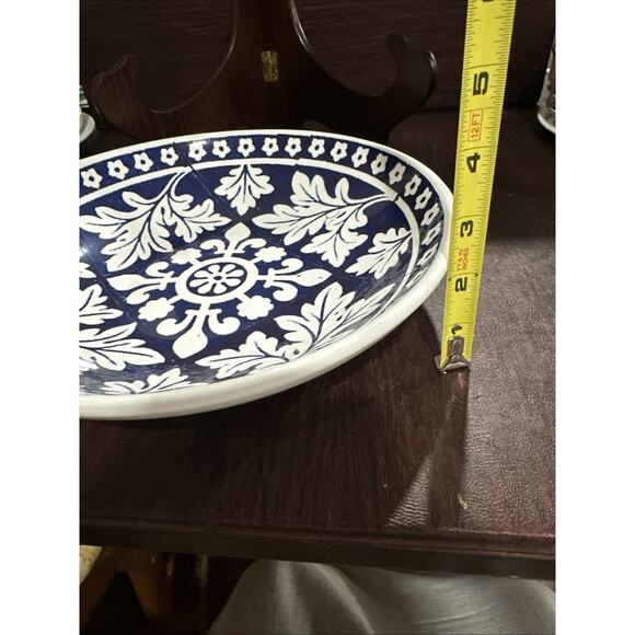 Williams Sonoma Blue & White Made in Portugal Serving Bowl Platter (560) - Picture 5 of 5